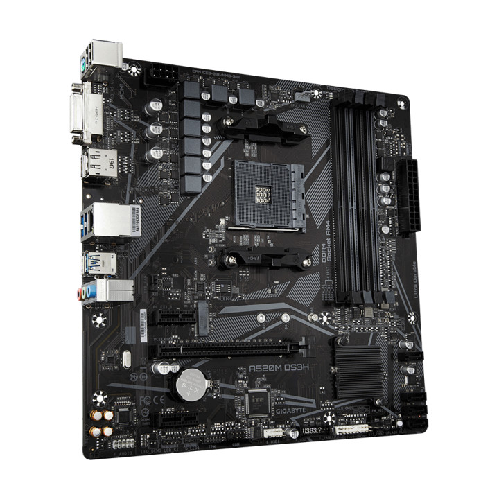 Дънна платка Gigabyte A520M-DS3H