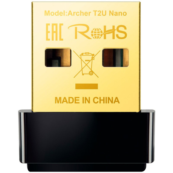 Безжичен адаптер TP-Link Archer T2U NANO AC600 Nano