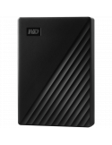Външен хард диск WD  My Passport 4TB USB 3.2, черен - WDBPKJ0040BBK-WESN