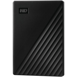 Външен хард диск WD  My Passport 1TB USB 3.2, черен - WDBYVG0010BBK-WESN