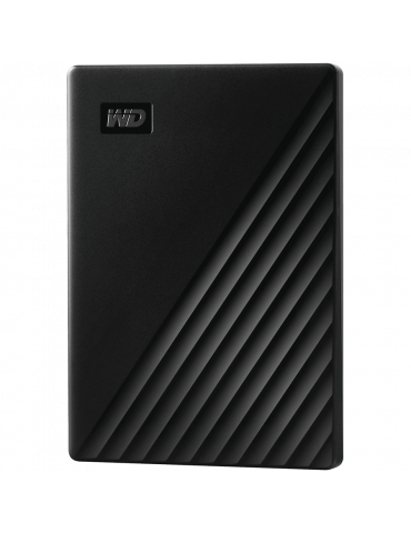 Външен хард диск WD  My Passport 1TB USB 3.2, черен - WDBYVG0010BBK-WESN