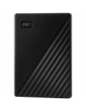 Външен хард диск WD  My Passport 1TB USB 3.2, черен - WDBYVG0010BBK-WESN