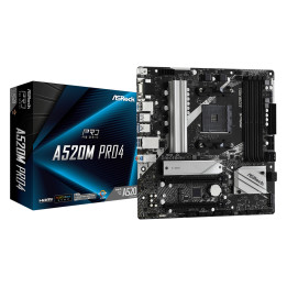Дънна платка AsRock A520M PRO4