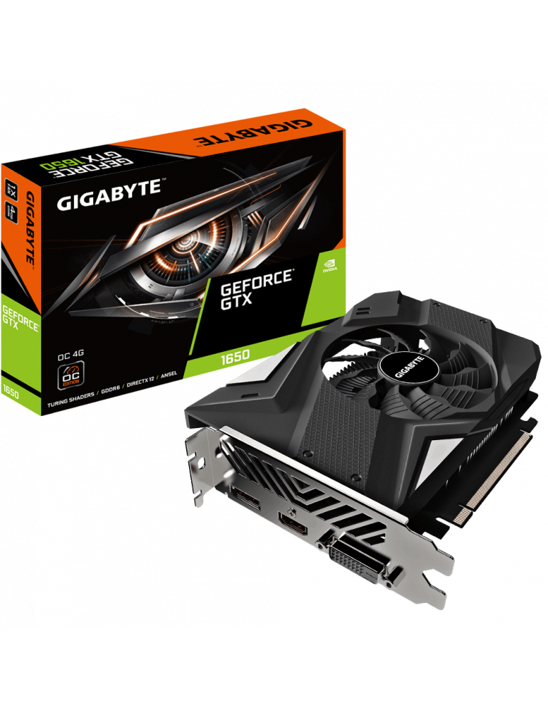 Видео карта Gigabyte GTX 1650 D6 4GB OC - N1656OC-4GD 2.0