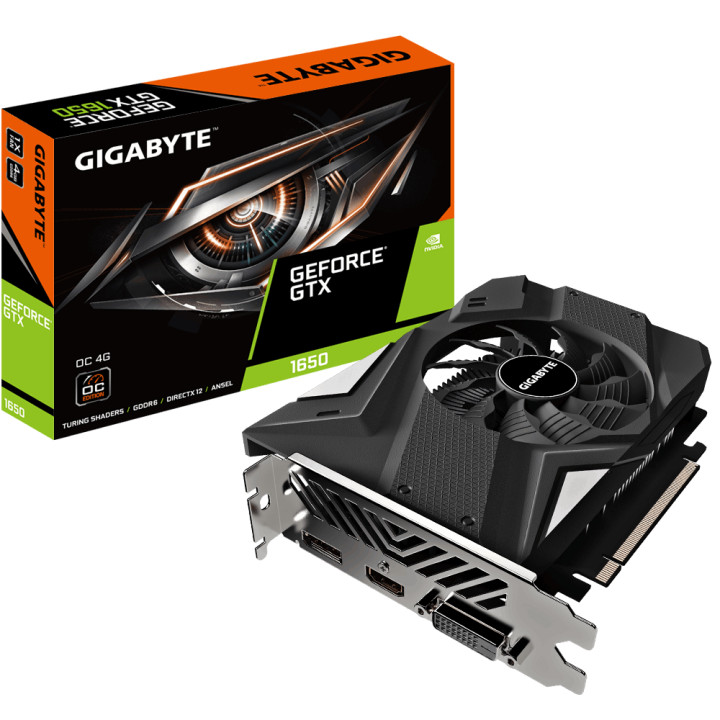 Видео карта Gigabyte GTX 1650 D6 4GB OC - N1656OC-4GD 2.0
