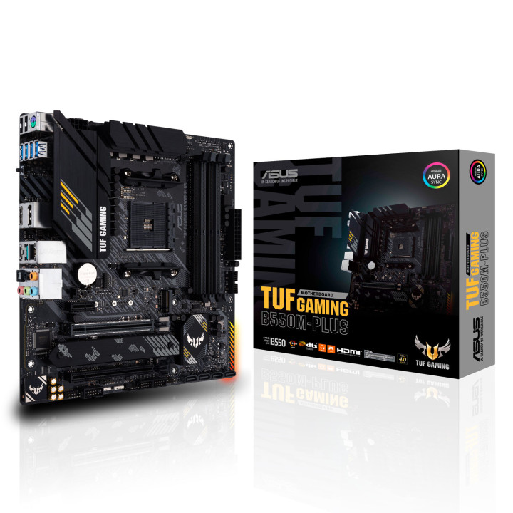 Дънна платка Asus TUF GAMING B550M-PLUS - 90MB14A0-M0EAY0