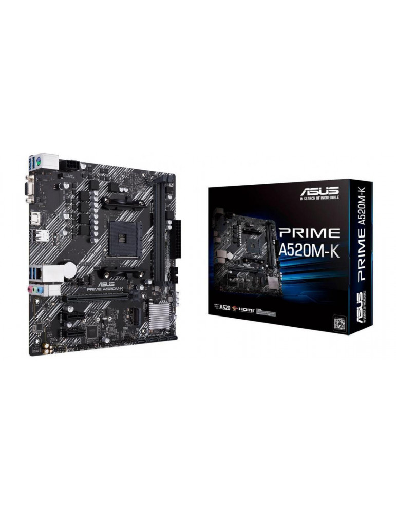 Дънна платка Asus PRIME A520M-K - 90MB1500-M0EAY0