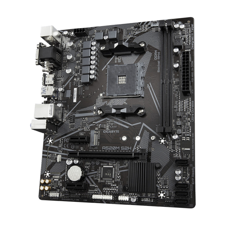 Дънна платка Gigabyte A520M S2H