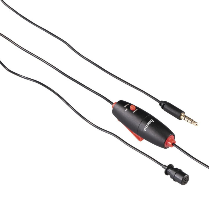 Микрофон за ревер HAMA-04634 Smart, 3.5мм, Черен