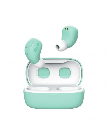 Безжични слушалки Trust Nika Compact Bluetooth Earphones Mint