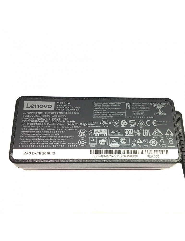 Зарядно за лаптоп Makki LENOVO ADLX65YCC3A - 65W Type-C - MAKKI-NA-LE-42