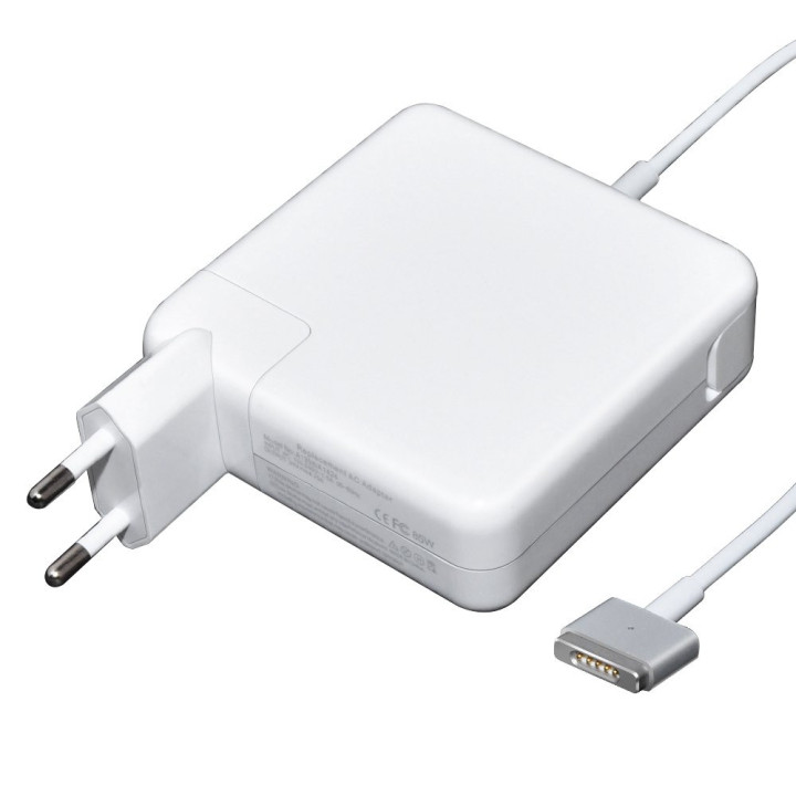 Зарядно за лаптоп заместител Makki Apple - 20V 4.25A 85W T tip G2 MagSafe2 - MAKKI-NA-AP-35