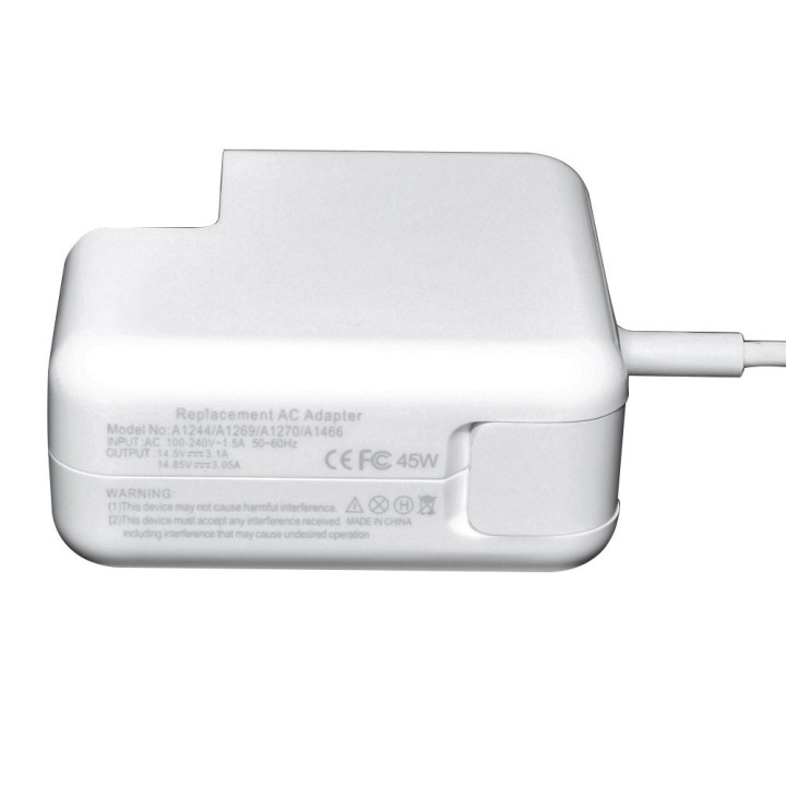 Зарядно за лаптоп заместител Makki Apple - 14.5V 3.1A 45W L tip G1 MagSafe - MAKKI-NA-AP-30