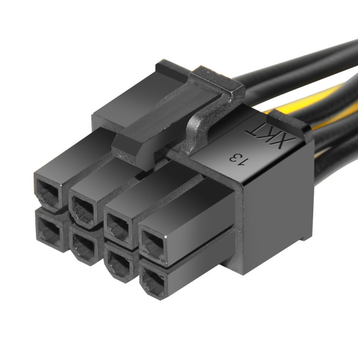 Адаптер Makki 2xMolex to 8pin PCI-E VGA - MAKKI-CE317-0.15m