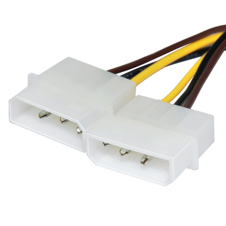 Адаптер Makki 2xMolex to 6pin PCI-E VGA - MAKKI-CE313-0.15m