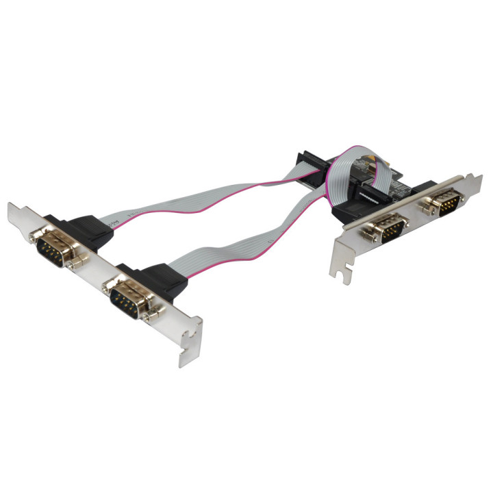 Makki PCI-E card 4 x Serial port - MAKKI-PCIE-4XSERIAL-V1