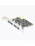 Makki PCI-E card 4 x USB3.0 port - MAKKI-PCIE-4XUSB30-V1