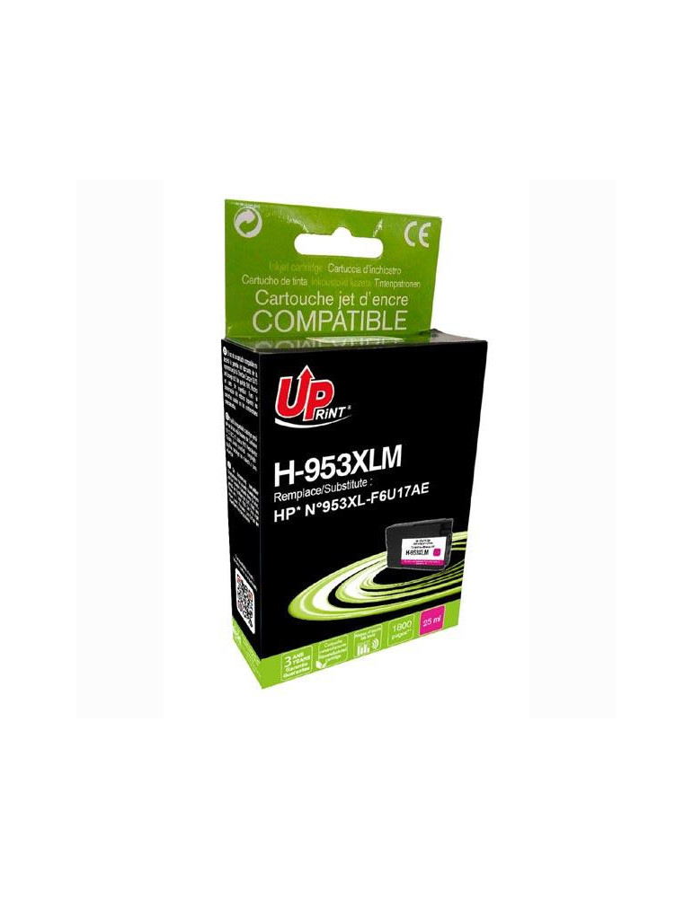 Мастилница UPRINT F6U17AE, HP 935XL, OfficeJet Pro 8210/8710/7720, 25 ml, Magenta