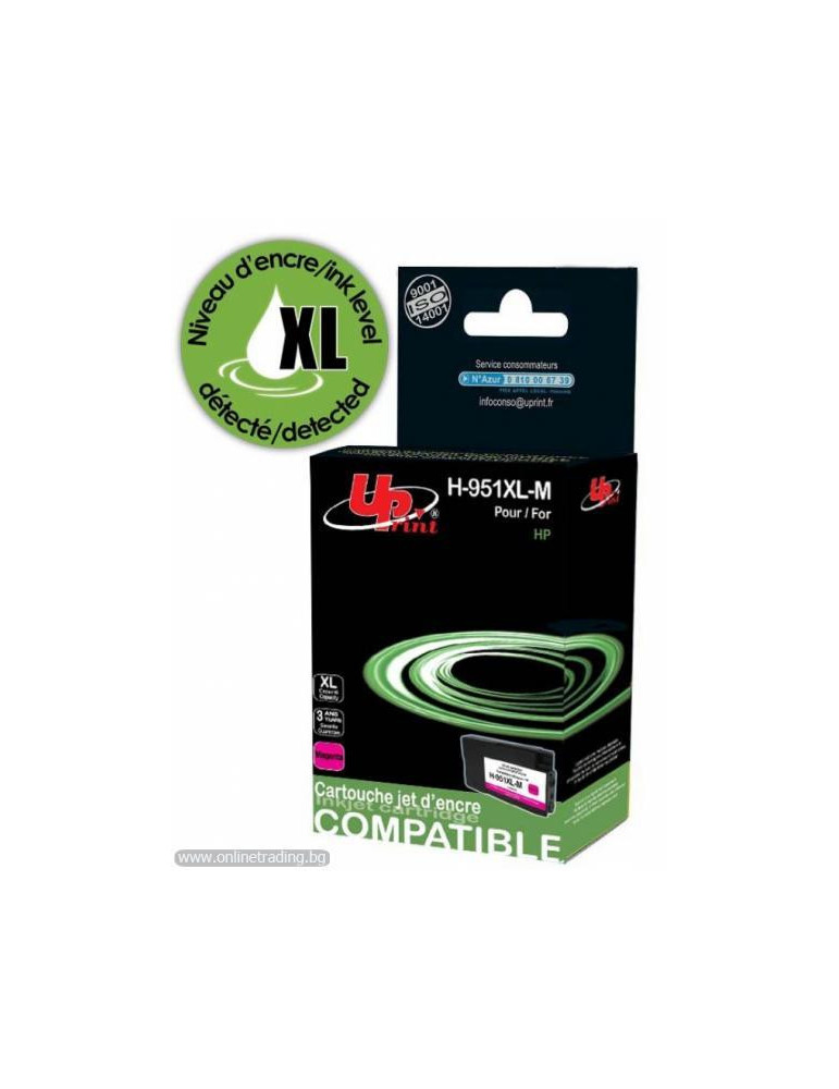 Мастилница UPRINT CN047AE HP, Magenta