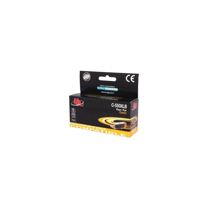 Мастилница UPRINT PGI550BK XL Canon, Черен