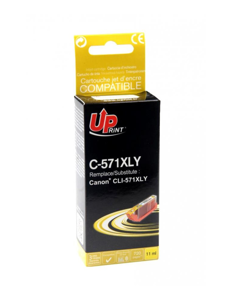 Мастилница UPRINT CLI 571XL-M CANON, Yellow