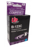 Мастилница UPRINT LC121/123/127 BROTHER, Cyan