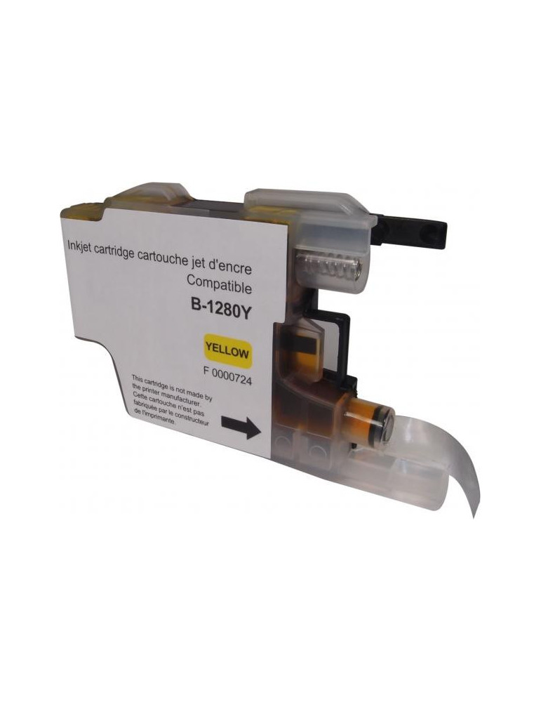 Мастилница UPRINT LC1280XL/1240 BROTHER, Yellow