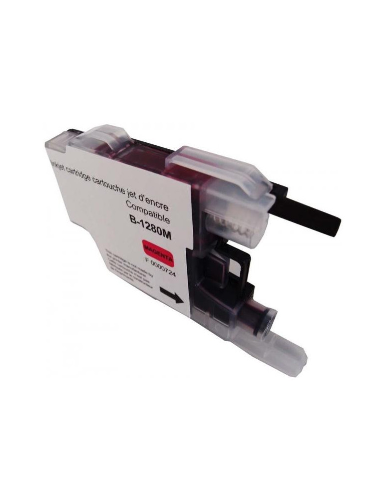 Мастилница UPRINT LC1280XL/1240, BROTHER, Magenta