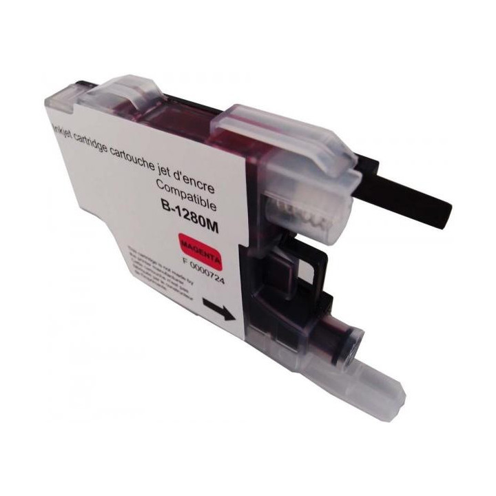 Мастилница UPRINT LC1280XL/1240, BROTHER, Magenta