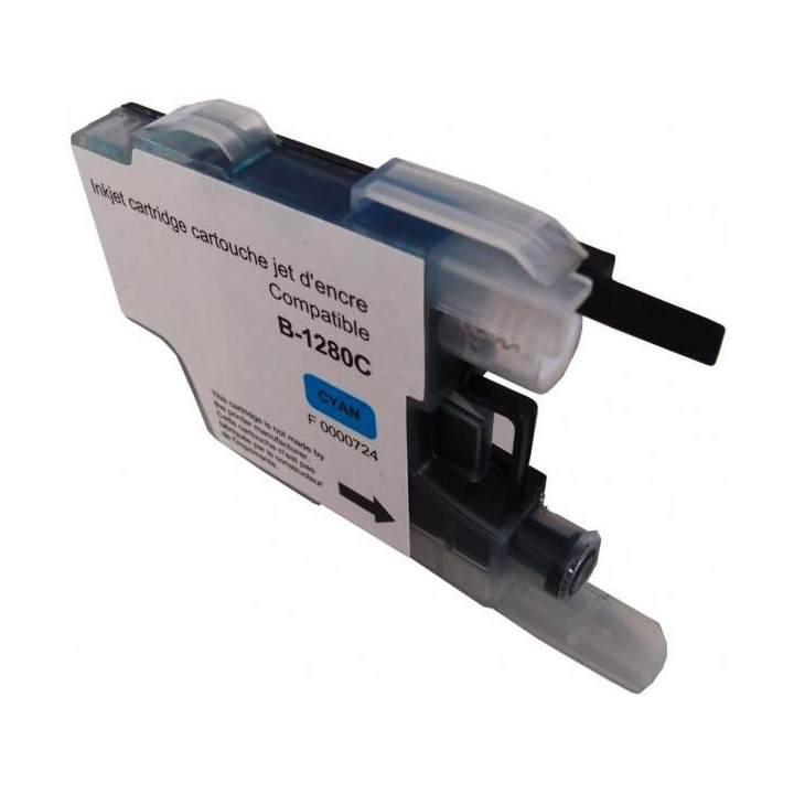 Мастилница UPRINT LC1280XL/1240, BROTHER, Cyan