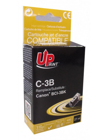 Мастилница UPRINT BCI3/BCI5/BCI6 CANON, Черен