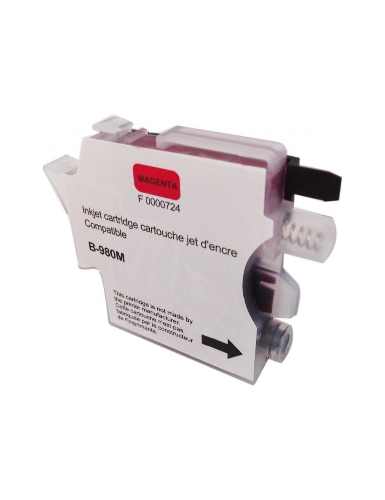 Мастилница UPRINT LC980/1100 BROTHER, Magenta