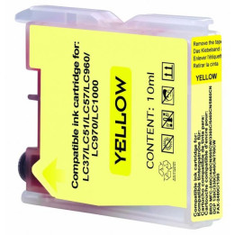 Мастилница UPRINT LC970/1000 BROTHER, Yellow