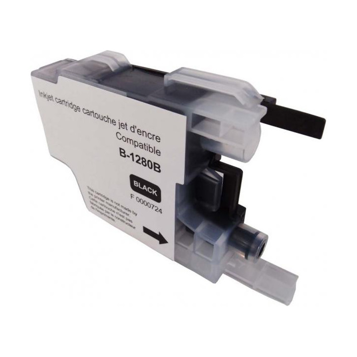 Мастилница UPRINT LC1280XL/1240/1220, BROTHER, Черен