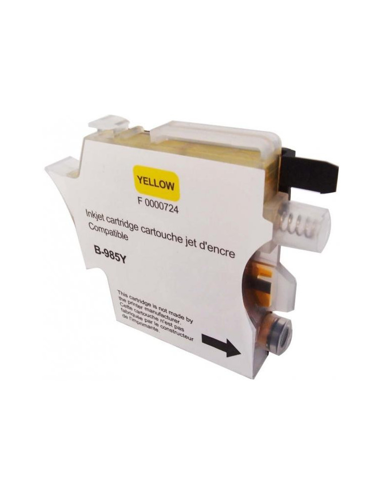 Мастилница UPRINT LC985, BROTHER, Yellow