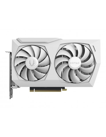 Видео карта ZOTAC GAMING GEFORCE RTX 3060Ti Twin Edge White Edition 8GB GDDR6X - ZT-A30620J-10P