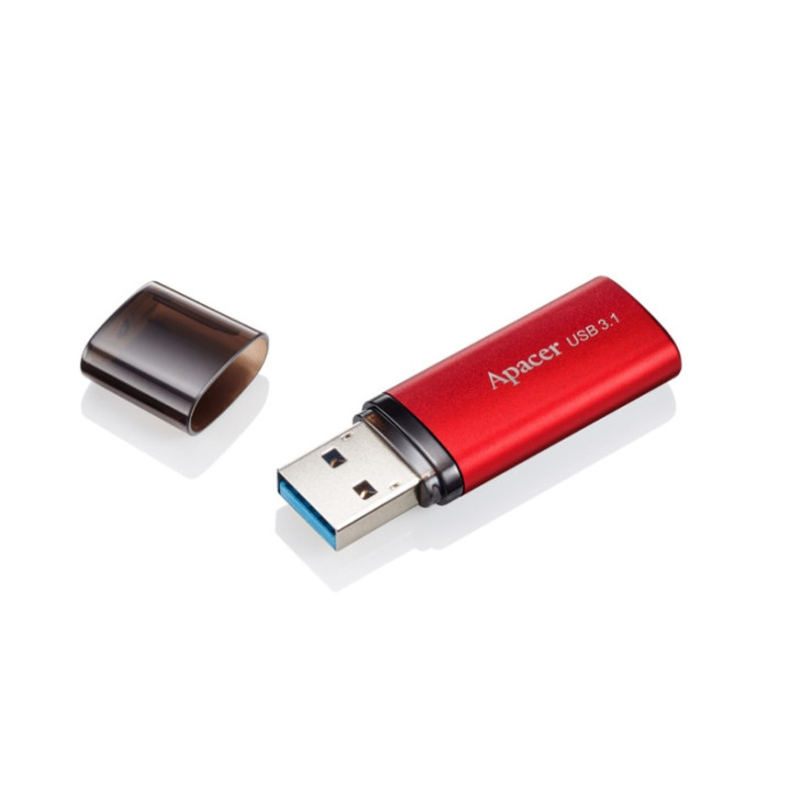 Флаш памет Apacer 128GB AH25B Red, USB 3.1