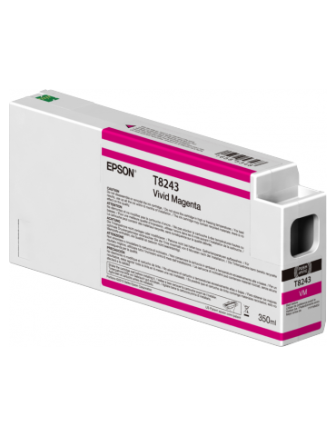 Ink Cartridge EPSON Singlepack Vivid Magenta T824300 UltraChrome HDX/HD 350ml