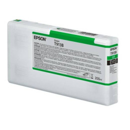 Ink Cartridge EPSON, Ultrachrome® HDR, T913B, Singlepack, 1 x 200.0 ml Green, Standard