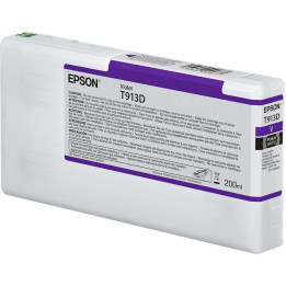 Ink Cartridge EPSON, Ultrachrome® HDR, T913D, Singlepack, 1 x 200.0 ml Violet, Standard
