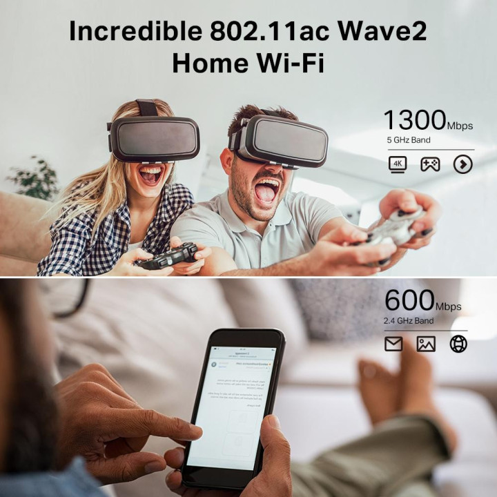 Безжичен рутер TP-Link Archer C80 AC1900