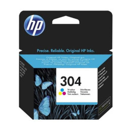 Консуматив HP 304 Standard Original Ink Cartridge  Tri-Color   Page Yield 100  HP DeskJet 3720 All-in-One Printer  3720