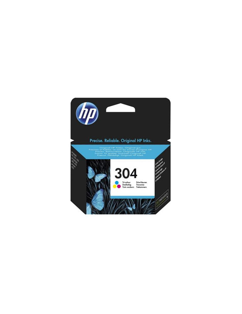 Консуматив HP 304 Standard Original Ink Cartridge  Tri-Color   Page Yield 100  HP DeskJet 3720 All-in-One Printer  3720