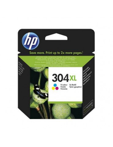 Консуматив HP 304XL Standard Original Ink Cartridge Tri-Color Page Yield 300 HP DeskJet 3720 All-in-One Printer 3720