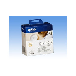 ROUND PAPER 1/2" LABEL 12MM X 12MM X 1200