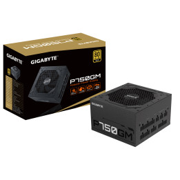 Модулно захранване Gigabyte P750W 750W 80 Plus GOLD - GP-P750GM