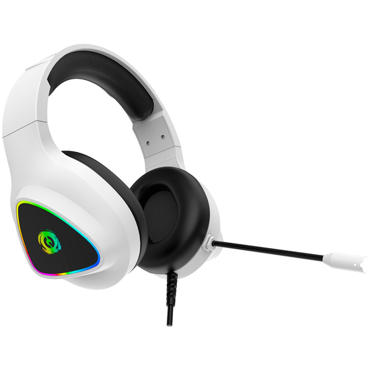 Геймърски слушалки Canyon Shadder GH-6, RGB, White - CND-SGHS6W
