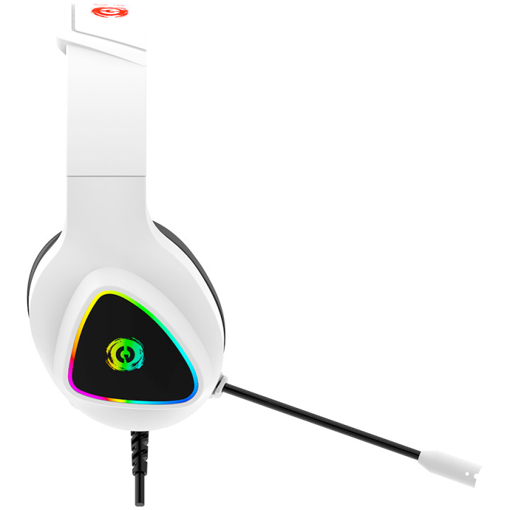 Геймърски слушалки Canyon Shadder GH-6, RGB, White - CND-SGHS6W