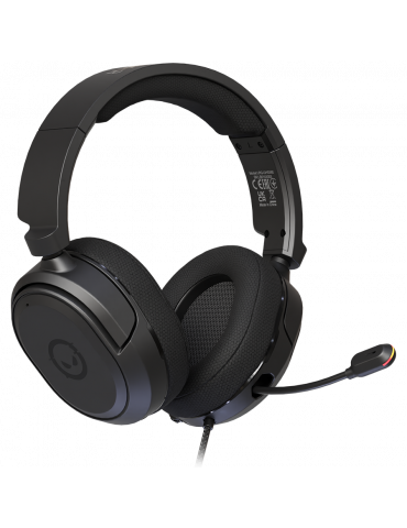 Геймърски слушалки LORGAR Kaya 360, USB, с микрофон, black - LRG-GHS360