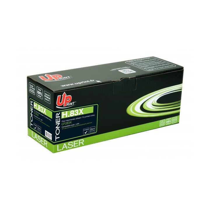 Тонер UPRINT CF283X, HP LJ Pro MFP M125 / M127/ M225/M201N, Canon 727/ 737- MF211/212/215/227/244, 2200k, Черен
